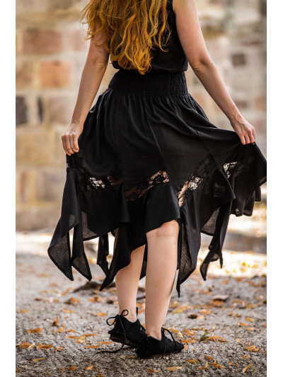 Trollfelsen Leonardo Carbone Mittelalter Gewandung Ritter Hexen Rock Selena Schwarz _4_